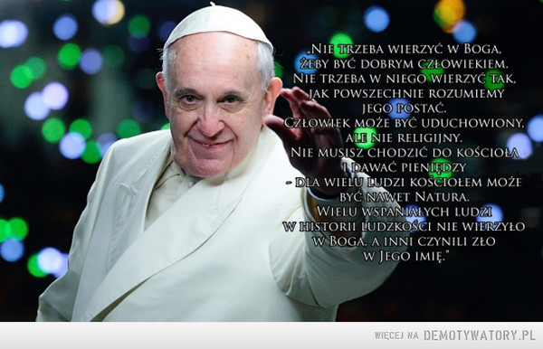 Papież Franciszek –  