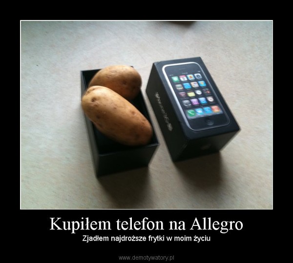 Kupiłem telefon na Allegro