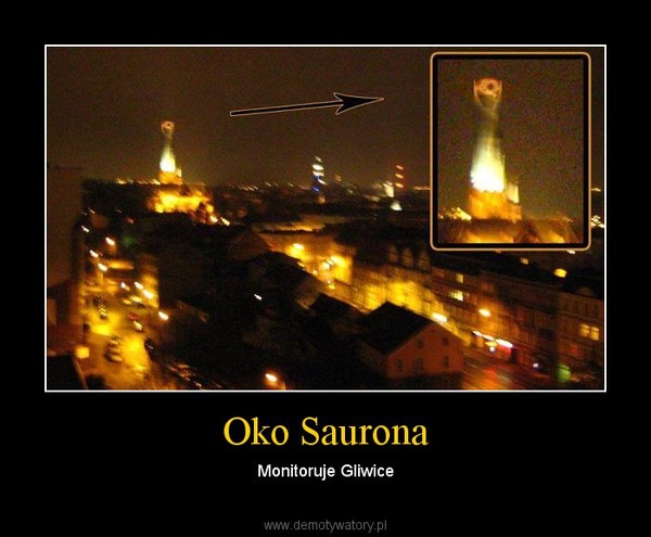 Oko Saurona – Monitoruje Gliwice 