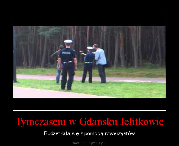 Tymczasem w Gdańsku Jelitkowie – Budżet łata się z pomocą rowerzystów 