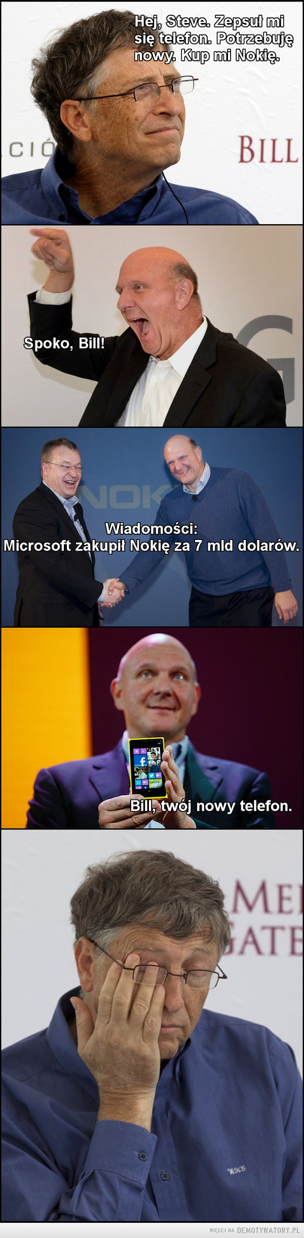 Prawda o tym jak Microsoft kupił Nokię –  