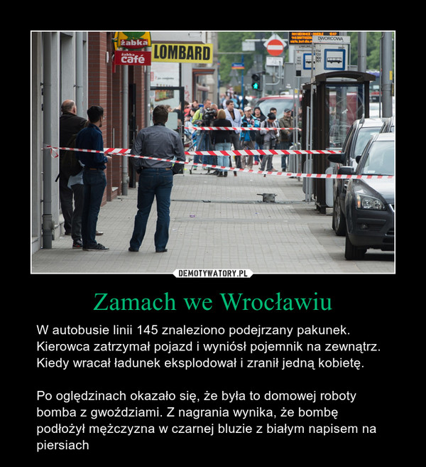 Zamach we Wrocławiu