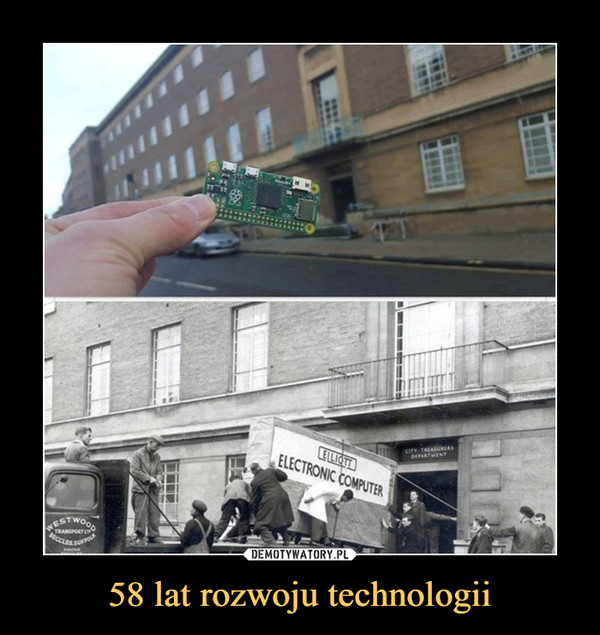 58 lat rozwoju technologii –  