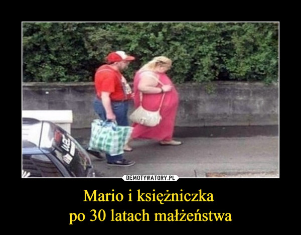 Mario i księżniczka po 30 latach małżeństwa –  