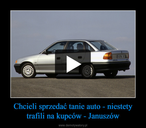 Chcieli sprzedać tanie auto - niestety trafili na kupców - Januszów –  