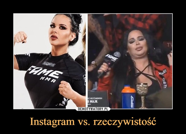 Instagram vs. rzeczywistość –  