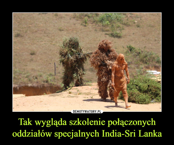 Tak wygląda szkolenie połączonych oddziałów specjalnych India-Sri Lanka –  