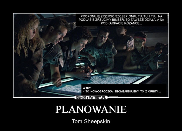 PLANOWANIE – Tom Sheepskin 