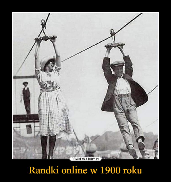 Randki online w 1900 roku –  