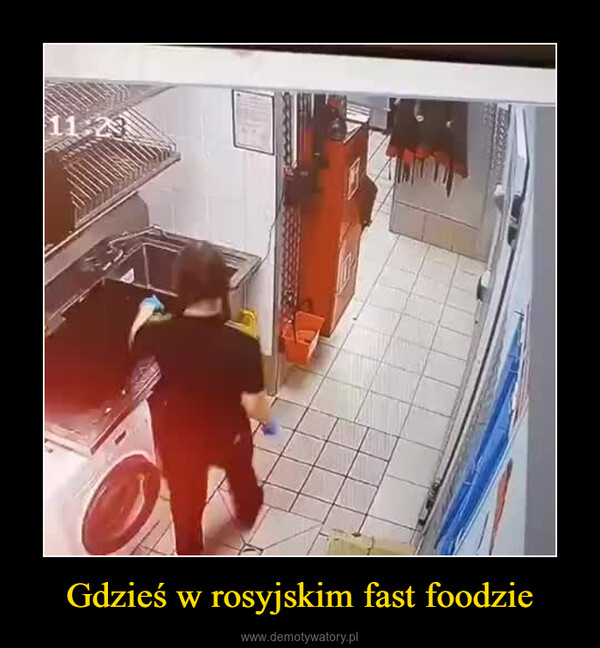 Gdzieś w rosyjskim fast foodzie –  