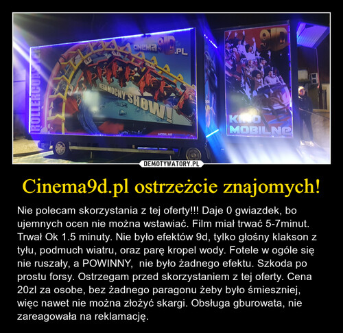 Cinema9d.pl ostrzeżcie znajomych!