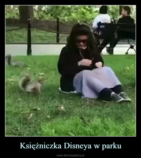 Księżniczka Disneya w parku –  