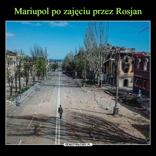 Mariupol po zajęciu przez Rosjan