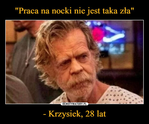 - Krzysiek, 28 lat –  