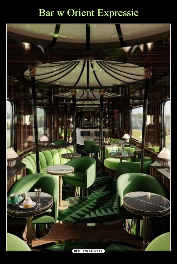Bar w Orient Expressie