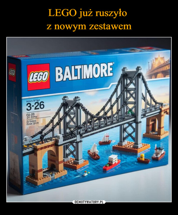 LEGO już ruszyło 
z nowym zestawem